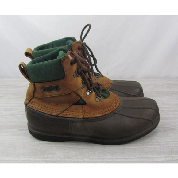 L.L. Bean Other - LL Bean By Frelonic Bean Duck Boots Mens Size 11M G Force Compound